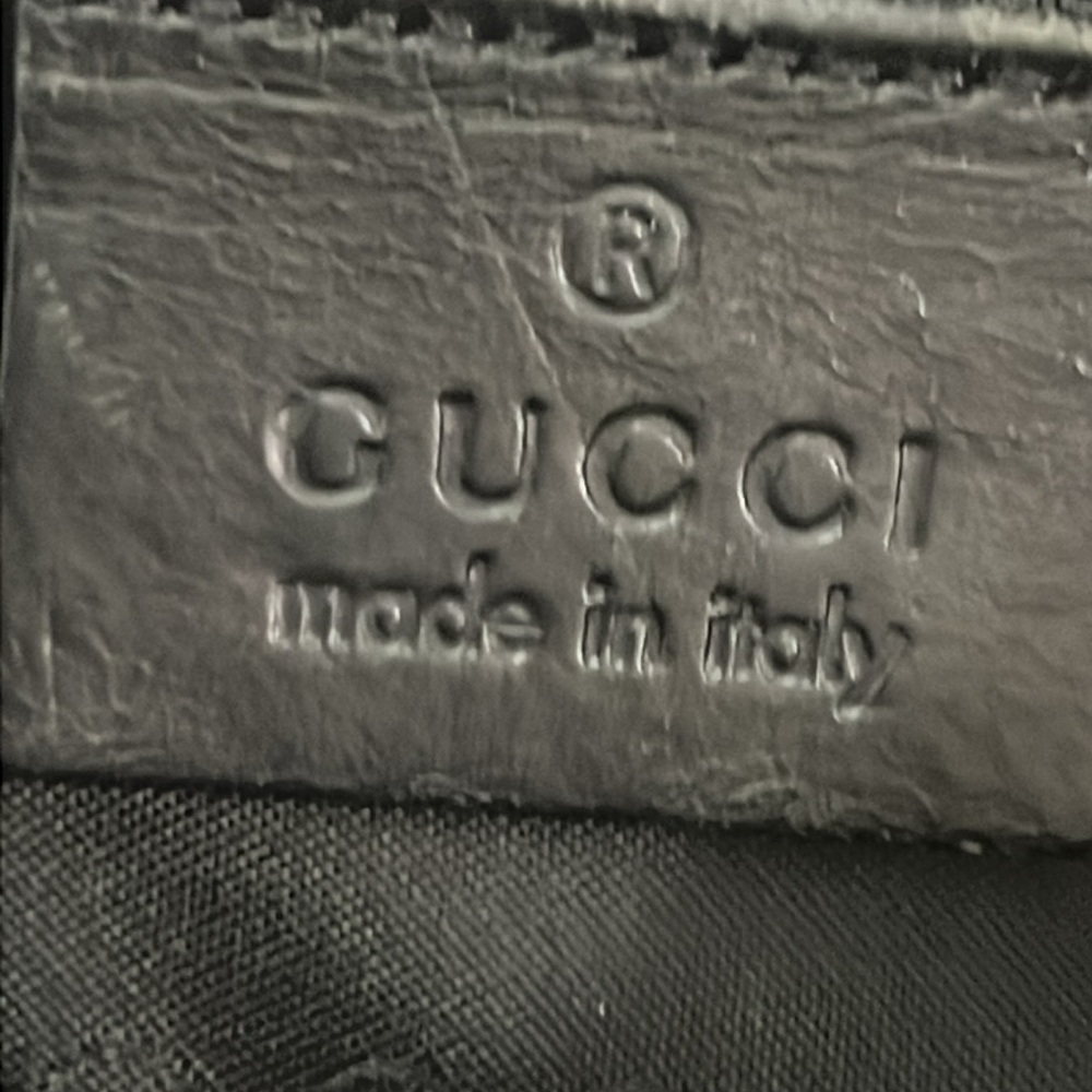 Gucci Black Leather Tote Bag - Picture 11 of 13